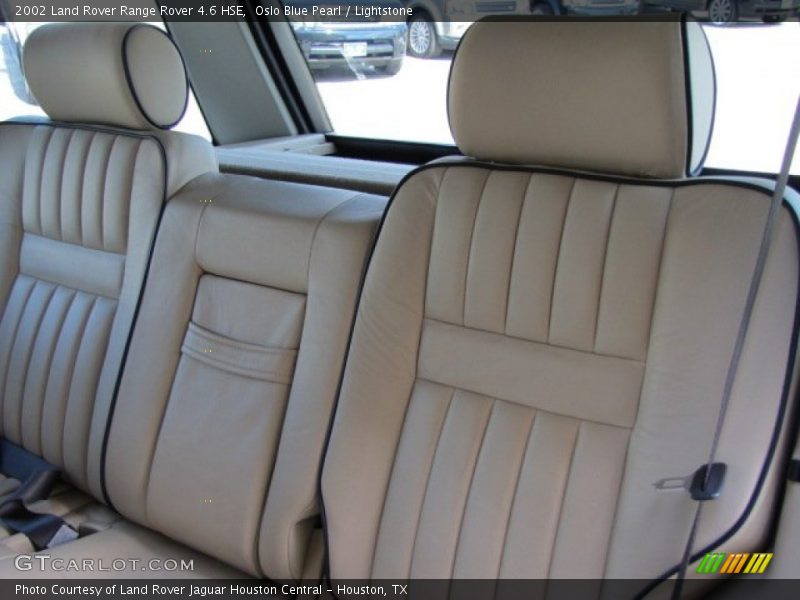Oslo Blue Pearl / Lightstone 2002 Land Rover Range Rover 4.6 HSE