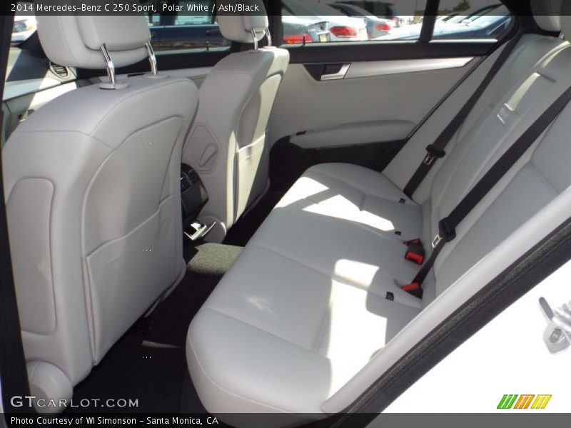 Polar White / Ash/Black 2014 Mercedes-Benz C 250 Sport
