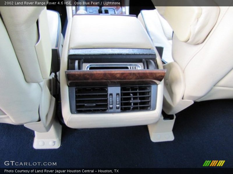 Oslo Blue Pearl / Lightstone 2002 Land Rover Range Rover 4.6 HSE