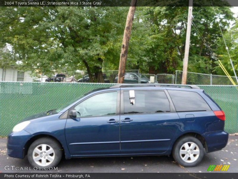 Stratosphere Mica / Stone Gray 2004 Toyota Sienna LE