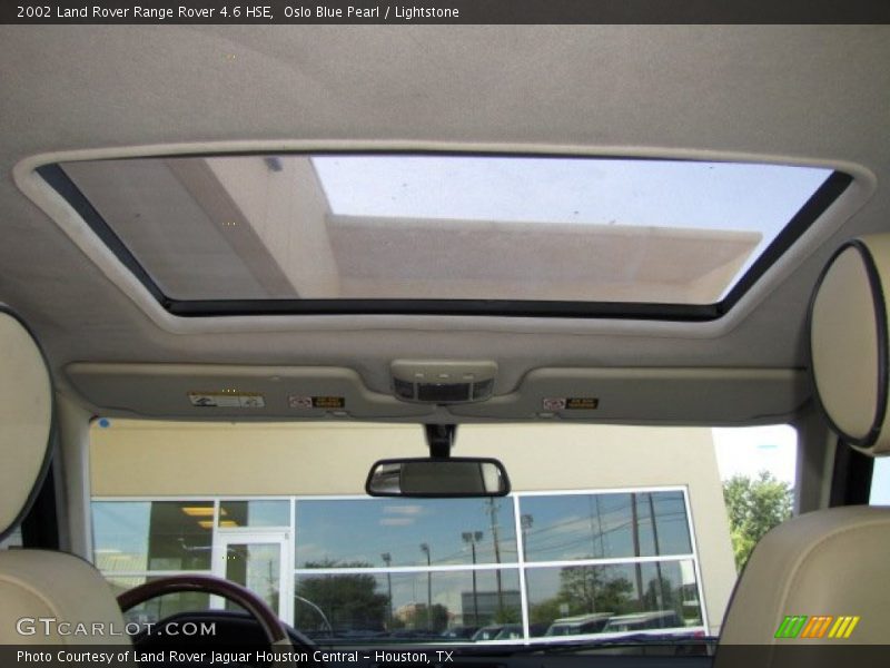 Oslo Blue Pearl / Lightstone 2002 Land Rover Range Rover 4.6 HSE