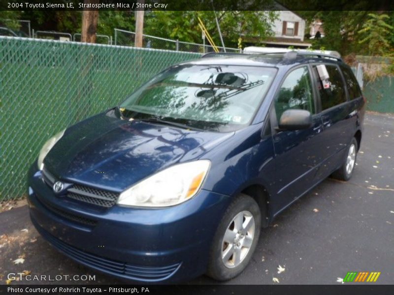 Stratosphere Mica / Stone Gray 2004 Toyota Sienna LE