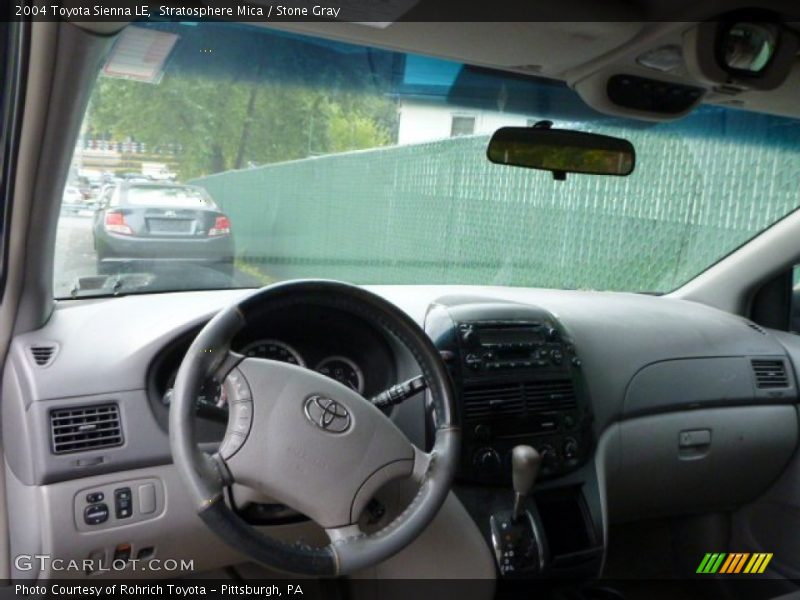Stratosphere Mica / Stone Gray 2004 Toyota Sienna LE