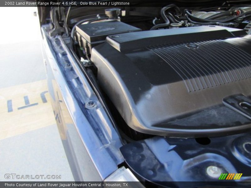 Oslo Blue Pearl / Lightstone 2002 Land Rover Range Rover 4.6 HSE