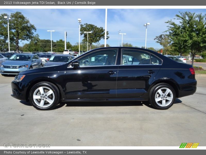  2013 Jetta TDI Sedan Black Uni