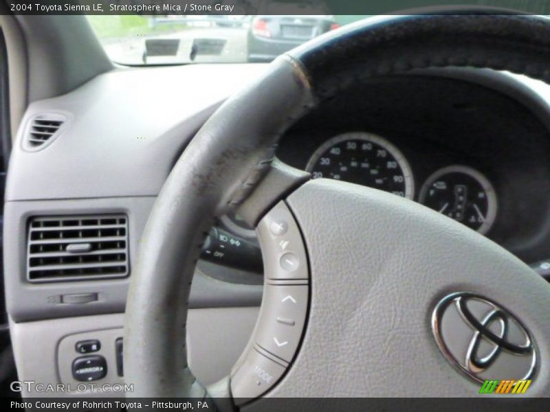 Stratosphere Mica / Stone Gray 2004 Toyota Sienna LE