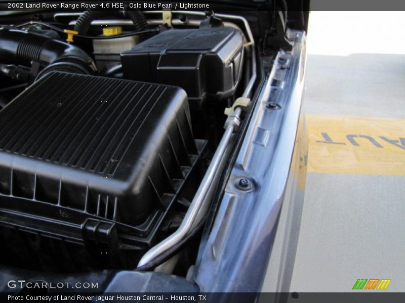 Oslo Blue Pearl / Lightstone 2002 Land Rover Range Rover 4.6 HSE