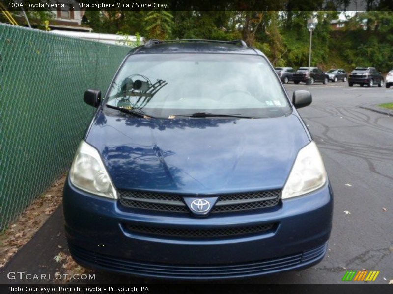 Stratosphere Mica / Stone Gray 2004 Toyota Sienna LE