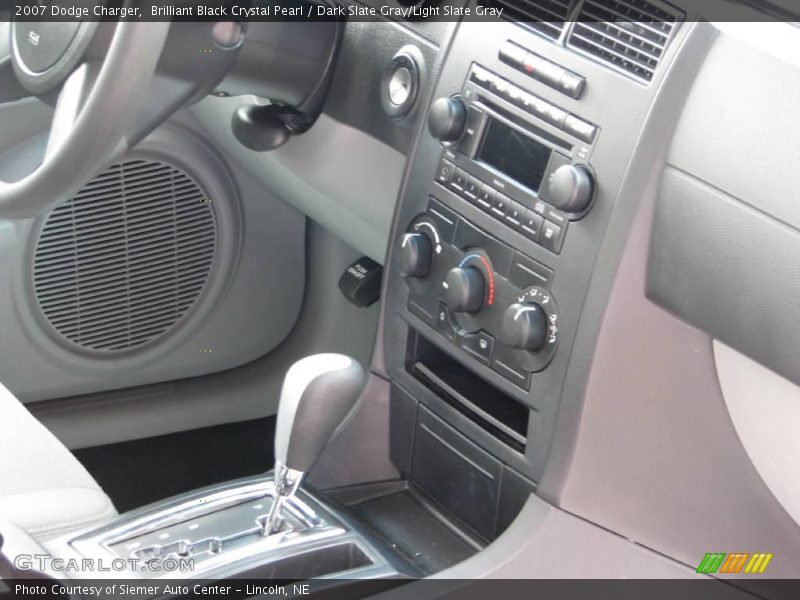 Brilliant Black Crystal Pearl / Dark Slate Gray/Light Slate Gray 2007 Dodge Charger