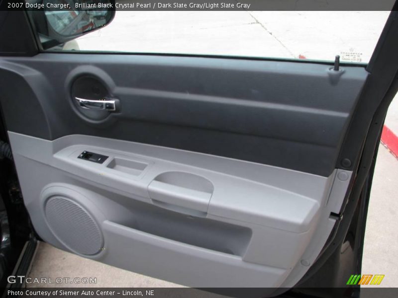 Brilliant Black Crystal Pearl / Dark Slate Gray/Light Slate Gray 2007 Dodge Charger
