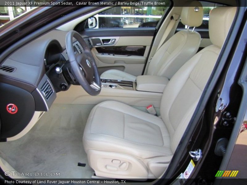  2011 XF Premium Sport Sedan Barley Beige/Truffle Brown Interior