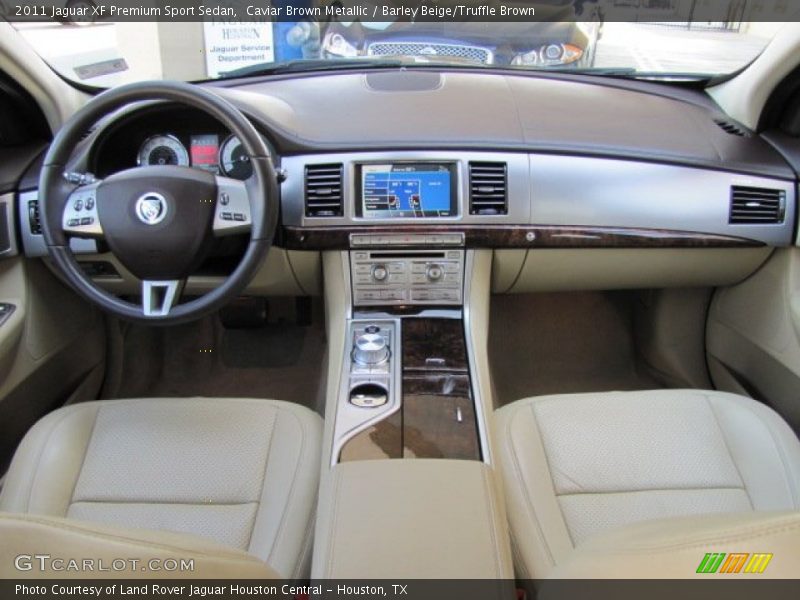 Dashboard of 2011 XF Premium Sport Sedan