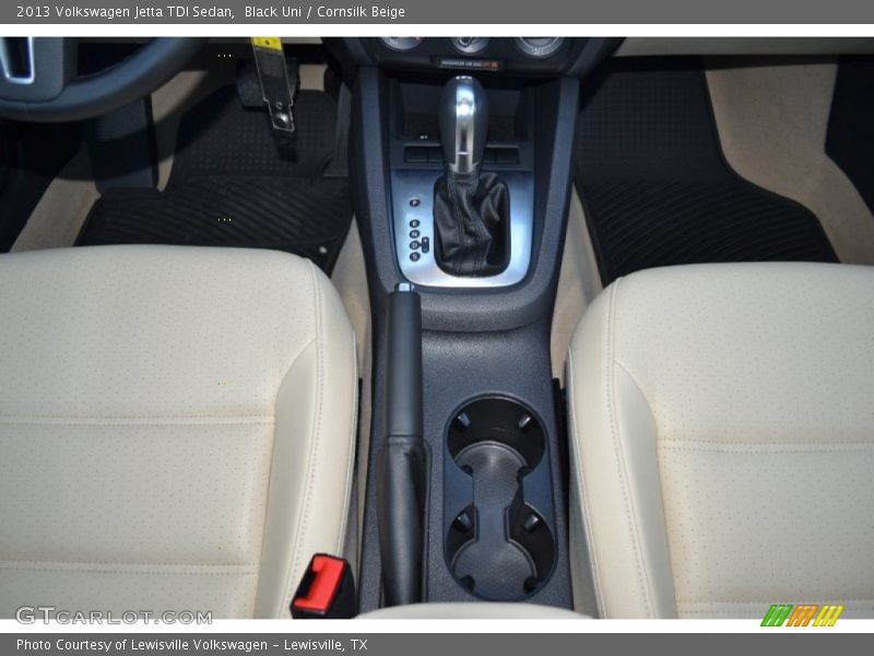 Black Uni / Cornsilk Beige 2013 Volkswagen Jetta TDI Sedan