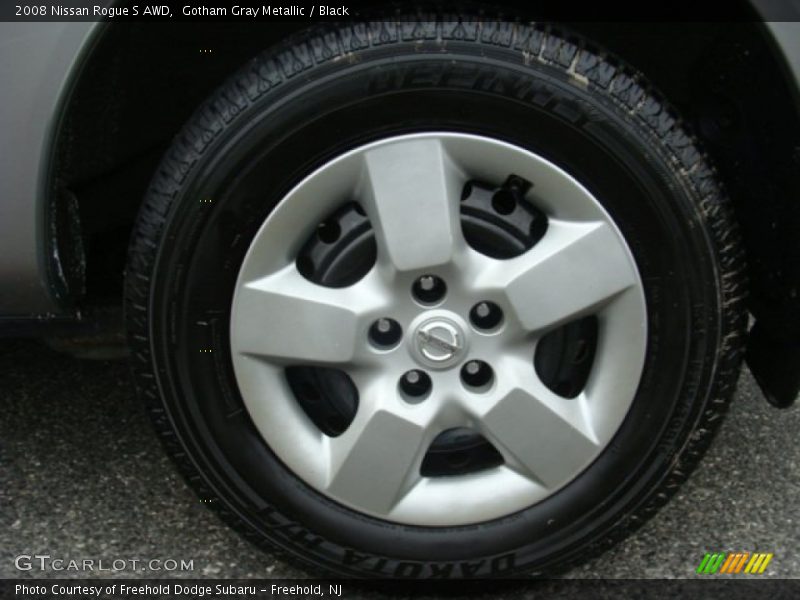 Gotham Gray Metallic / Black 2008 Nissan Rogue S AWD
