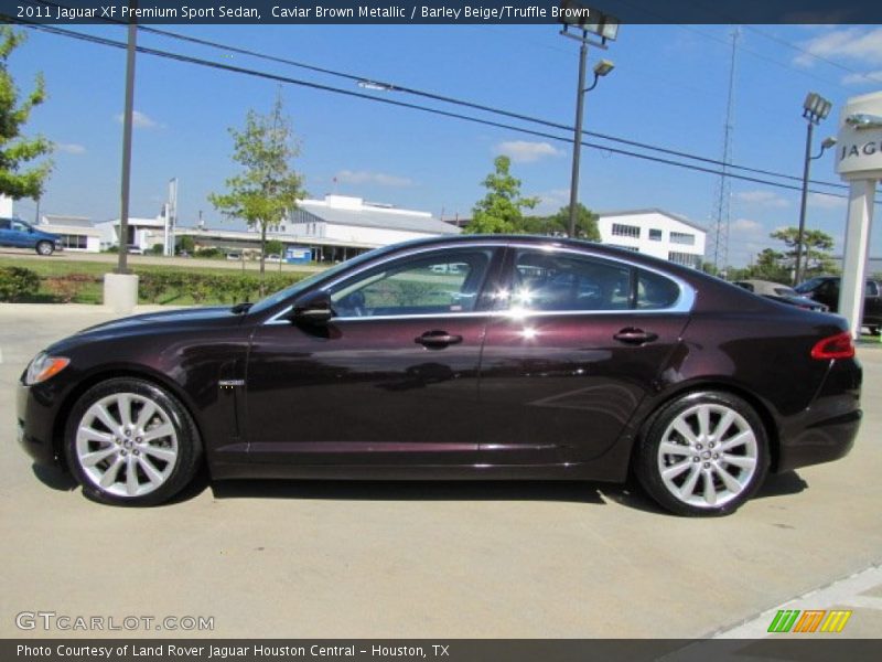  2011 XF Premium Sport Sedan Caviar Brown Metallic