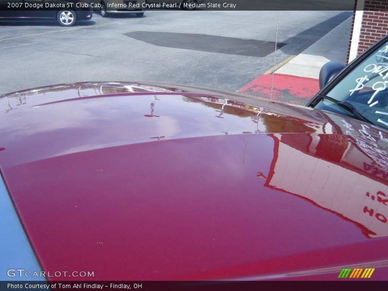 Inferno Red Crystal Pearl / Medium Slate Gray 2007 Dodge Dakota ST Club Cab
