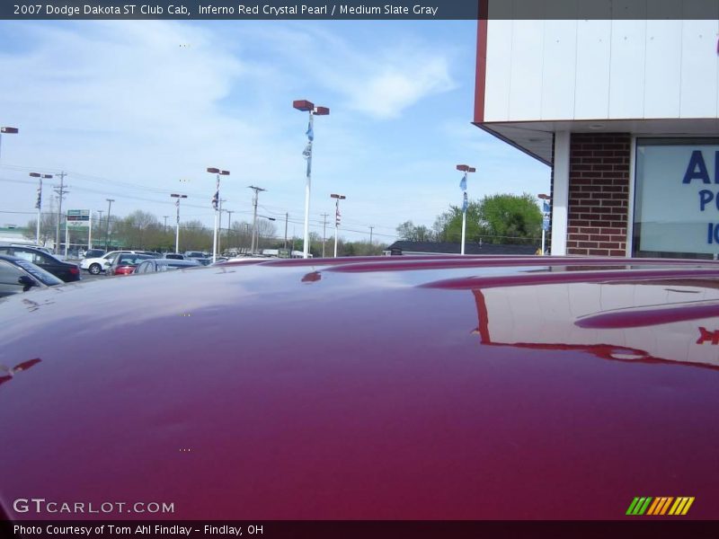 Inferno Red Crystal Pearl / Medium Slate Gray 2007 Dodge Dakota ST Club Cab
