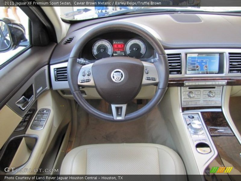 Dashboard of 2011 XF Premium Sport Sedan