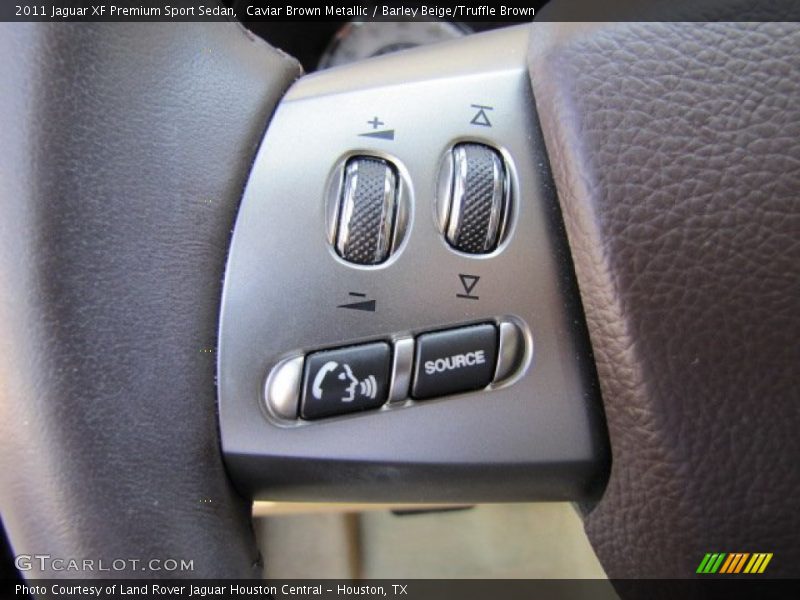 Controls of 2011 XF Premium Sport Sedan