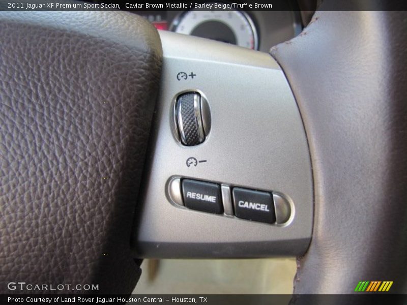 Controls of 2011 XF Premium Sport Sedan