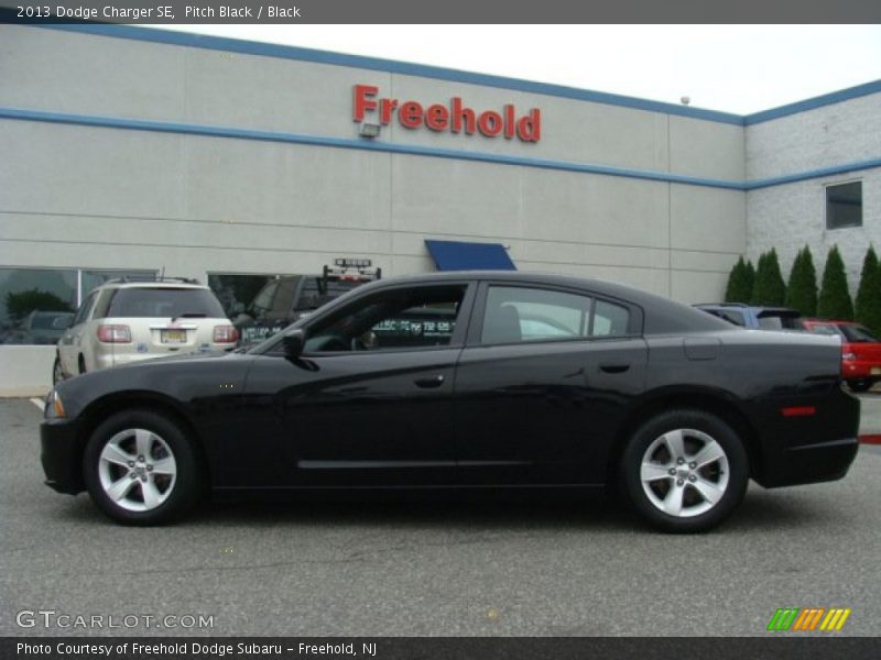 Pitch Black / Black 2013 Dodge Charger SE