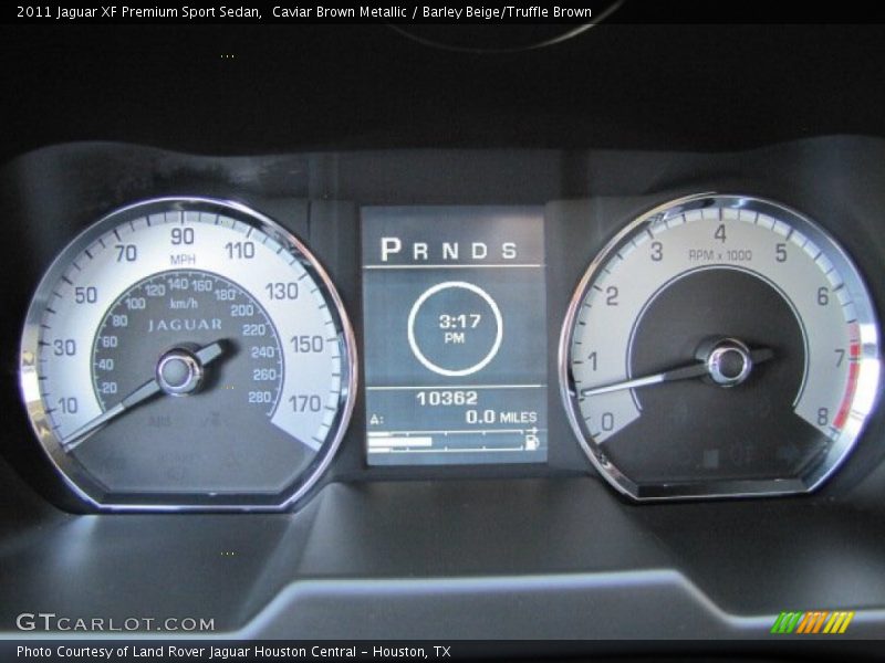  2011 XF Premium Sport Sedan Premium Sport Sedan Gauges