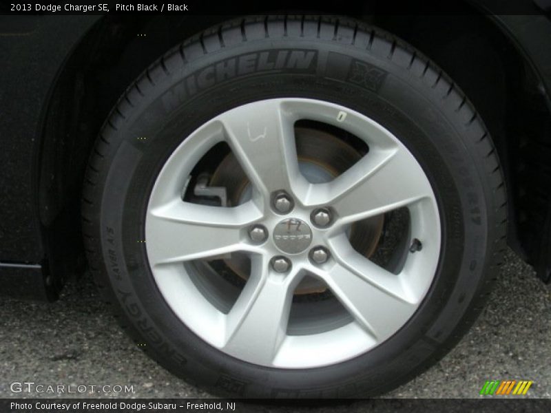 Pitch Black / Black 2013 Dodge Charger SE
