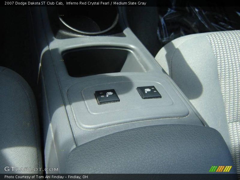 Inferno Red Crystal Pearl / Medium Slate Gray 2007 Dodge Dakota ST Club Cab