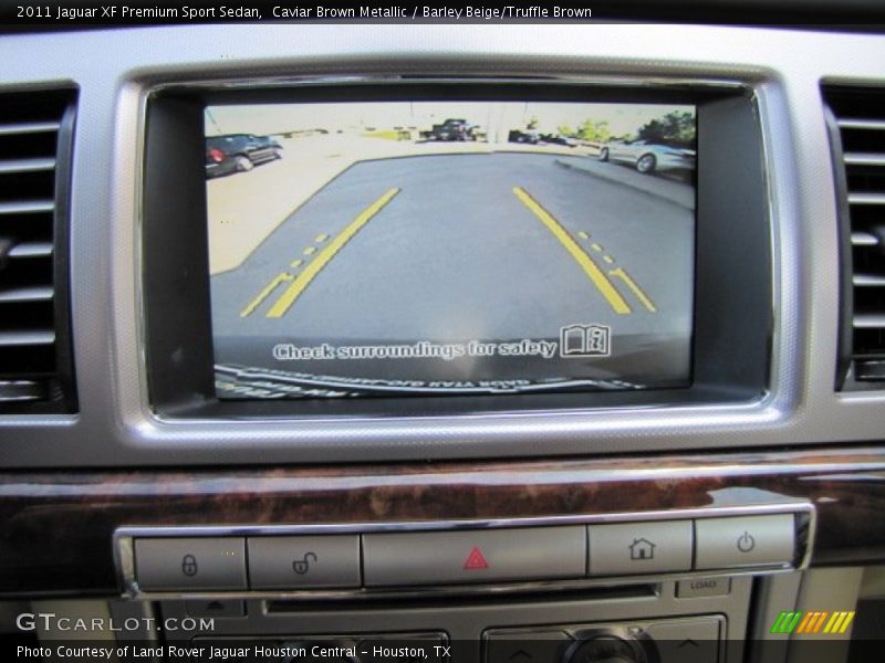 Caviar Brown Metallic / Barley Beige/Truffle Brown 2011 Jaguar XF Premium Sport Sedan