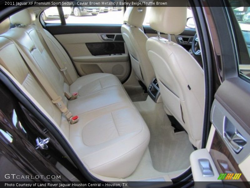 Rear Seat of 2011 XF Premium Sport Sedan
