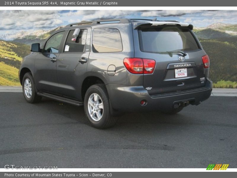Magnetic Gray Metallic / Graphite 2014 Toyota Sequoia SR5 4x4