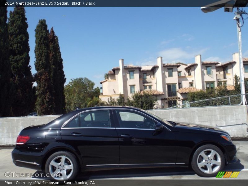 Black / Black 2014 Mercedes-Benz E 350 Sedan