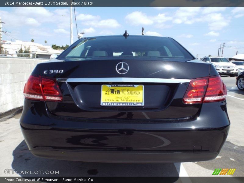 Black / Black 2014 Mercedes-Benz E 350 Sedan