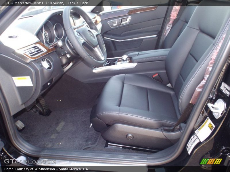 Black / Black 2014 Mercedes-Benz E 350 Sedan