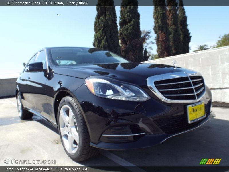 Black / Black 2014 Mercedes-Benz E 350 Sedan