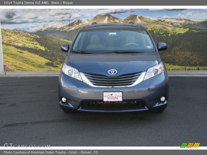 Black / Bisque 2014 Toyota Sienna XLE AWD