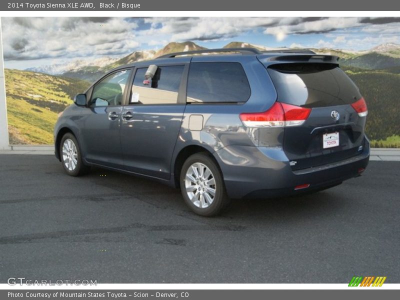 Black / Bisque 2014 Toyota Sienna XLE AWD