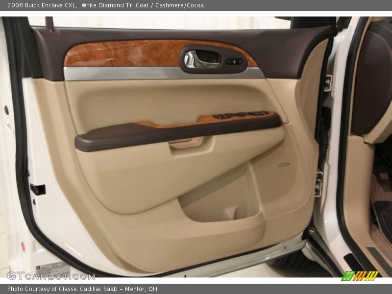 White Diamond Tri Coat / Cashmere/Cocoa 2008 Buick Enclave CXL