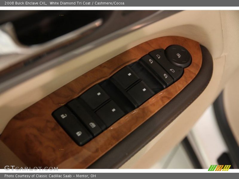 White Diamond Tri Coat / Cashmere/Cocoa 2008 Buick Enclave CXL