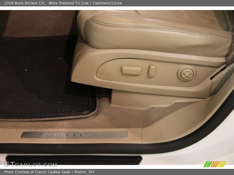 White Diamond Tri Coat / Cashmere/Cocoa 2008 Buick Enclave CXL