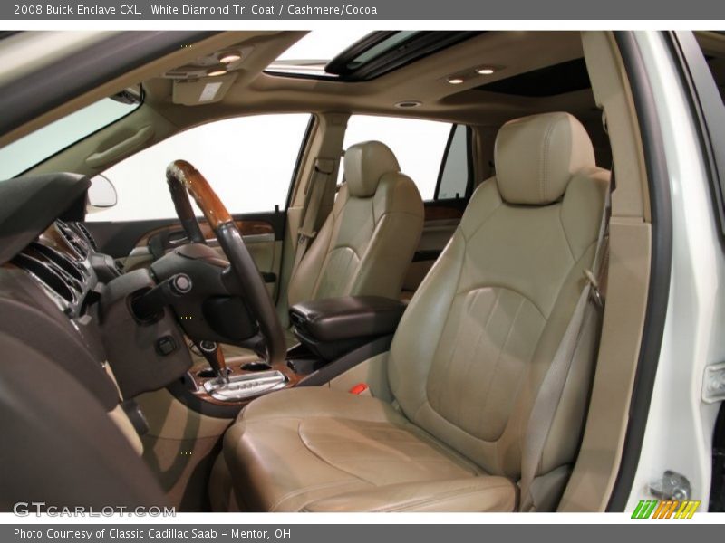 White Diamond Tri Coat / Cashmere/Cocoa 2008 Buick Enclave CXL
