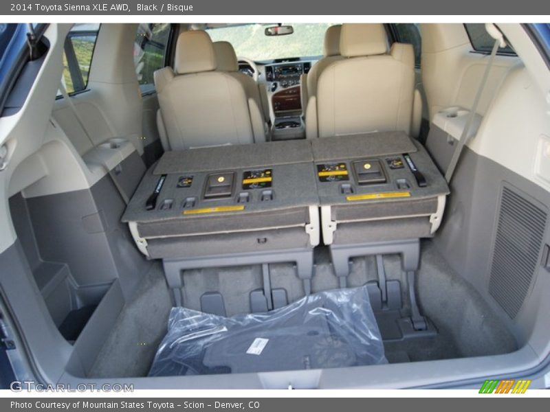 Black / Bisque 2014 Toyota Sienna XLE AWD