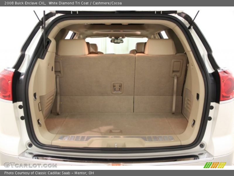 White Diamond Tri Coat / Cashmere/Cocoa 2008 Buick Enclave CXL
