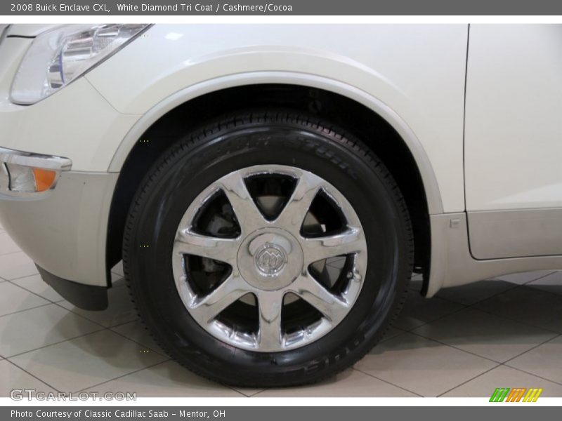 White Diamond Tri Coat / Cashmere/Cocoa 2008 Buick Enclave CXL