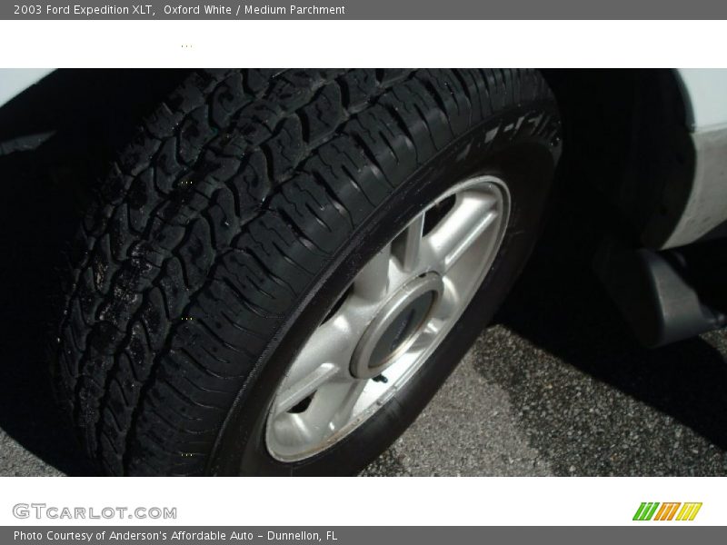 Oxford White / Medium Parchment 2003 Ford Expedition XLT
