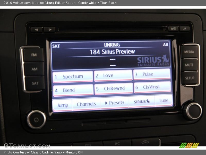 Candy White / Titan Black 2010 Volkswagen Jetta Wolfsburg Edition Sedan