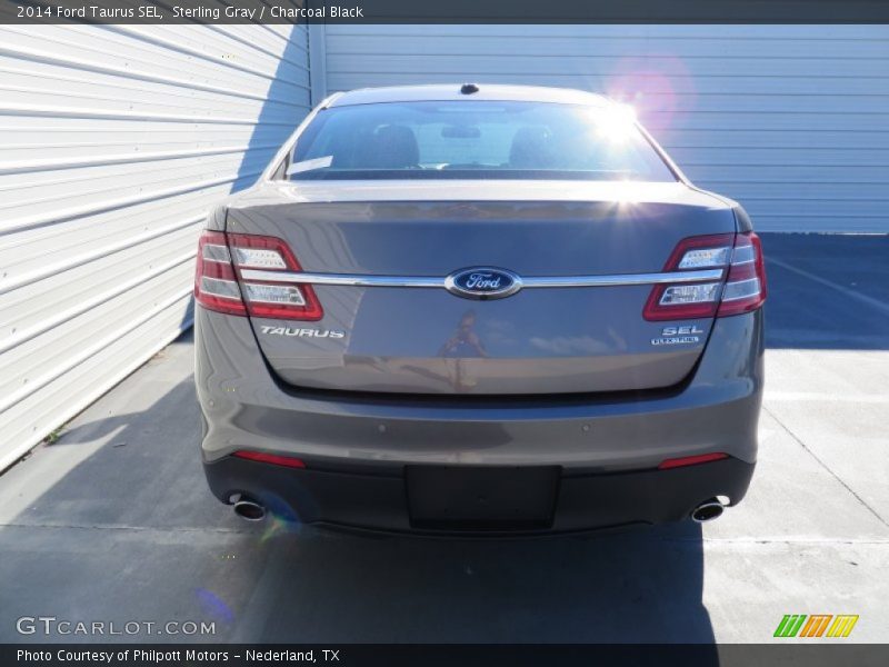 Sterling Gray / Charcoal Black 2014 Ford Taurus SEL
