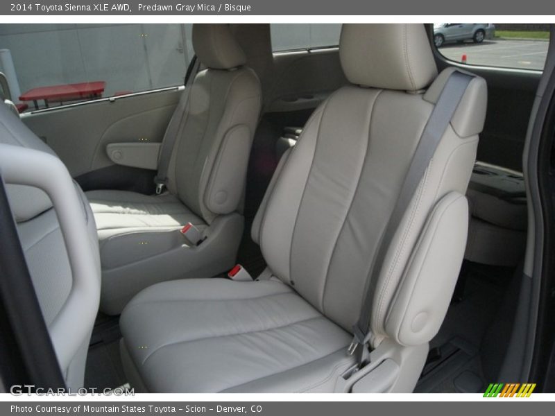 Predawn Gray Mica / Bisque 2014 Toyota Sienna XLE AWD