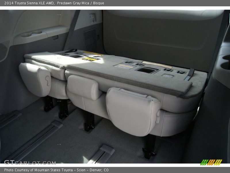 Predawn Gray Mica / Bisque 2014 Toyota Sienna XLE AWD