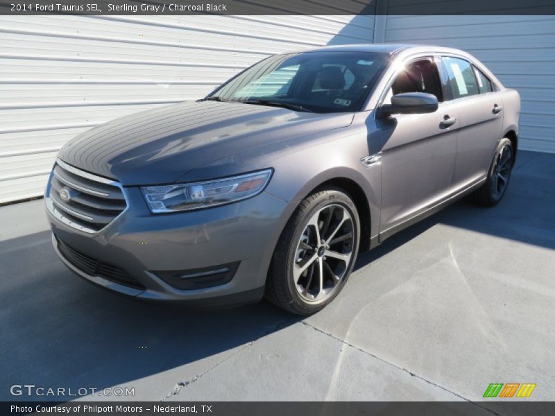 Sterling Gray / Charcoal Black 2014 Ford Taurus SEL